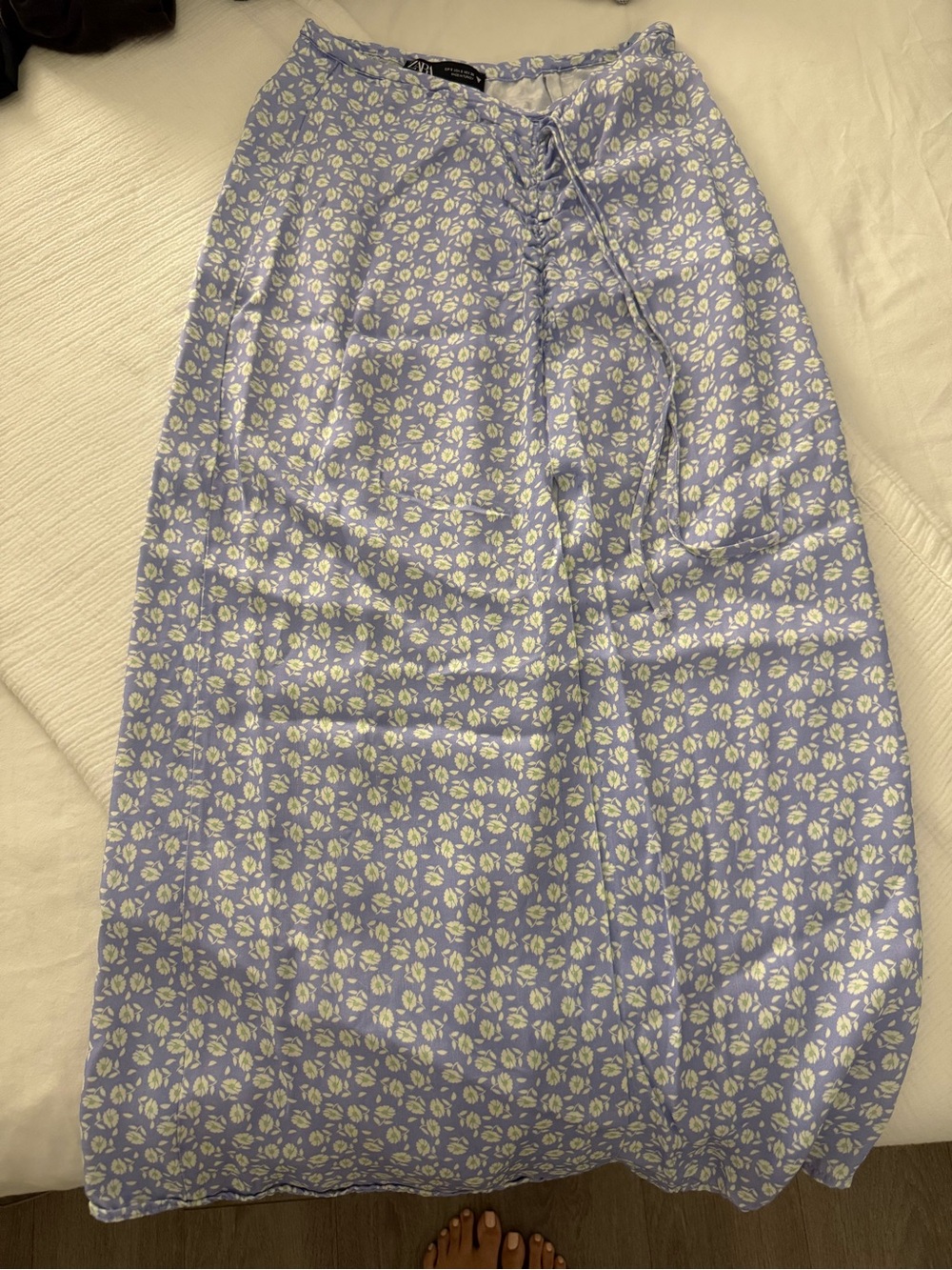 Zara Floral Midi Skirt